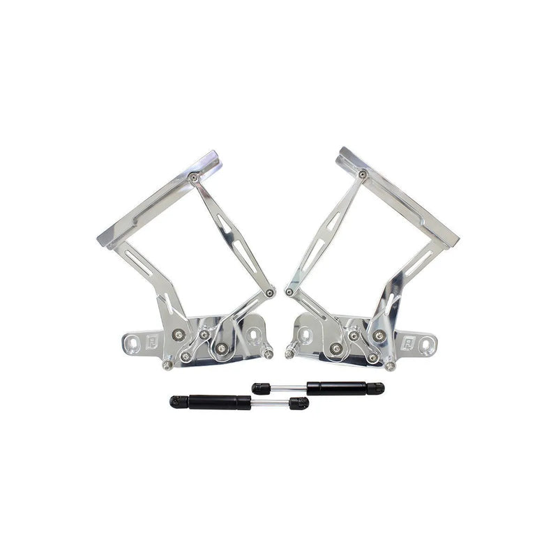 Aeroflow AF64-4128X Billet Bonnet Hinge Kit