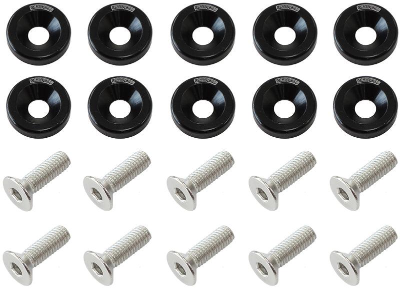 Aeroflow Billet Dress-Up/Fender Bolt Kit M6x1.0mm OR M8x1.25mm