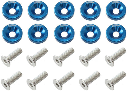 Aeroflow Billet Dress-Up/Fender Bolt Kit M6x1.0mm OR M8x1.25mm