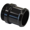 Aeroflow 50mm Blow Off Valve Plumb Back Barb Adapter - 25mm - Black