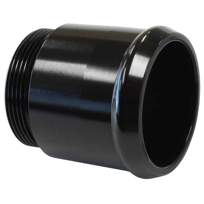 Aeroflow 50mm Blow Off Valve Plumb Back Barb Adapter - 34mm - Black