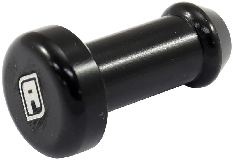 Aeroflow Rubber Hose Block-Off Plug Black FInish - 5/16"