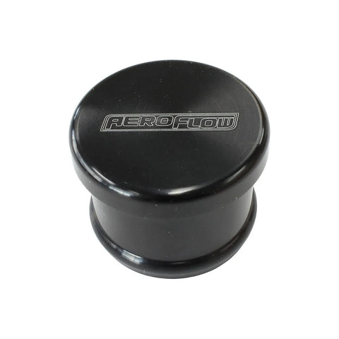 Aeroflow 30mm Blow Off Valve Block Off Plug - Black