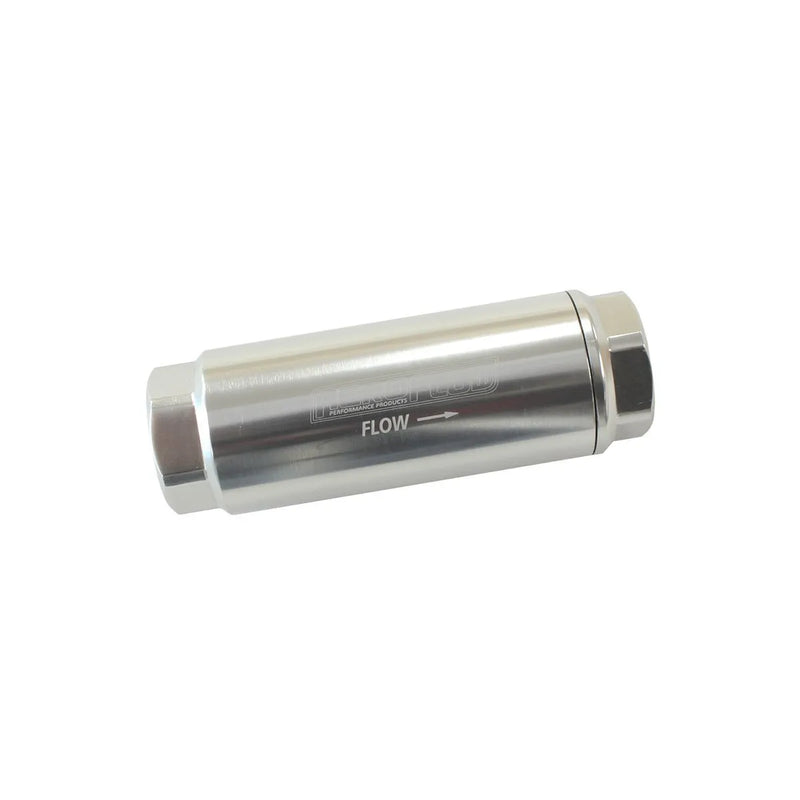 Aeroflow 60 Micron Pro Filter -8 ORB 1.25" x 3.5" - Silver