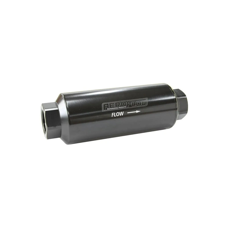 Aeroflow 10 Micron Pro Filter -12ORB - 2" x 5.5" - Black