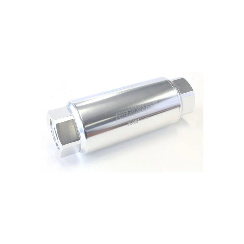 Aeroflow 60 Micron Pro Filter -12ORB 2" x 5.5" - Silver
