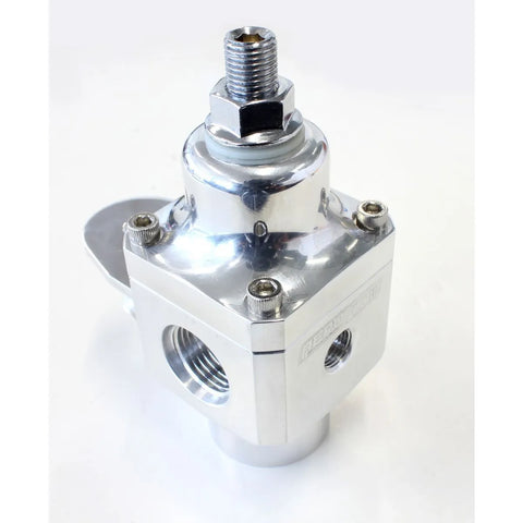 Aeroflow 2 Port Fuel Pressure Regulator - 750and HP / 4-12 PSI - Polished