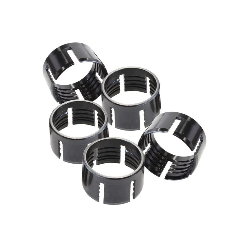 Aeroflow Kryptalon Replacement Olives -8AN - Black - 5 Piece