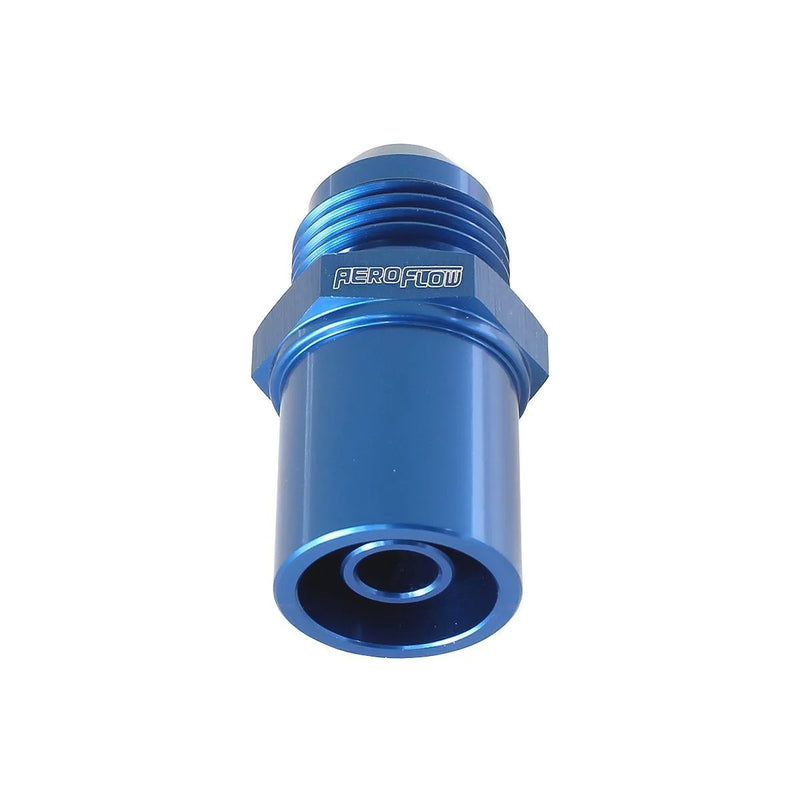 Aeroflow AF708-08FX Push in Cover Breather Adapter to -8AN