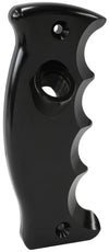 Aeroflow Pistol Grip Drivers Side Button Plate - Black