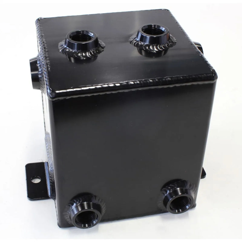 Aeroflow Fabricated Aluminium Universal Tank 2L x 6 -8 ORB - Black