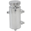 Aeroflow 8" x 3" Alloy Power Steering Reservoir - 650ml