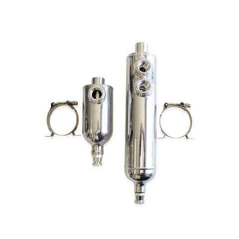 Aeroflow 16.37" x 3.12" Universal Breather Tank - 1.25 Ltr