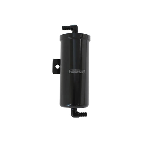 Aeroflow 6.75" x 3" Aluminium Radiator Overflow Tank - Black