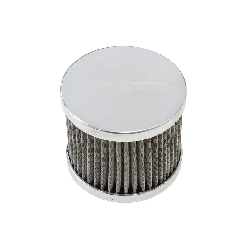 Aeroflow AF77-2002X Stainless Steel Billet breather
