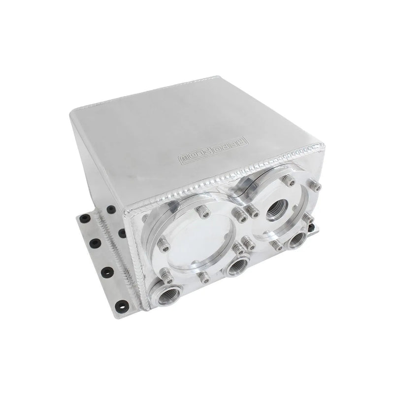 Aeroflow Dual Under Car Pump Surge Tank - AF49-1014