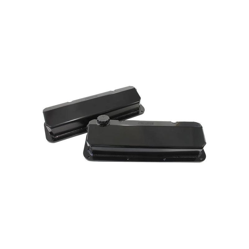 Aeroflow Fabricated Valve Covers -12 ORB (Ford 302-351C) Black