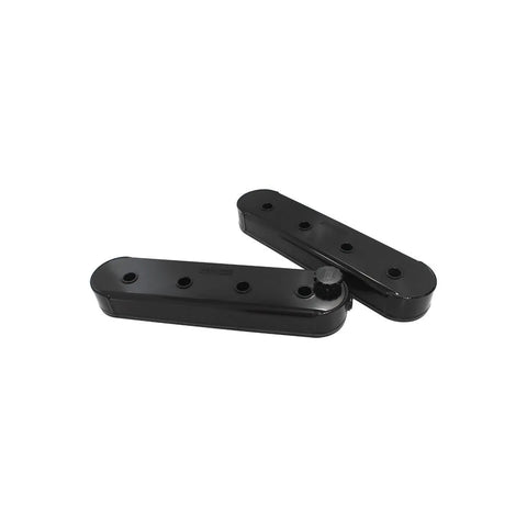 Aeroflow Fabricated Valve Covers (Chev/Holden LS) Black