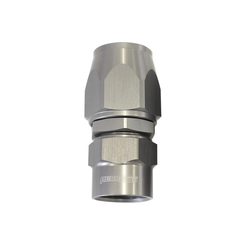 Aeroflow Kryptalon Lightweight Big Bore Straight Hose End -6AN - Titanium - 1 Piece