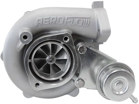 Aeroflow Boosted 5447 Nissan .86 Turbocharger 525HP - Hi Temp Black Finish — fits Nissan Bluebird