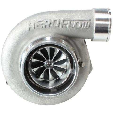 Aeroflow Boosted 6762 1.21 Turbocharger V-Band Inlet and Flange - Natural