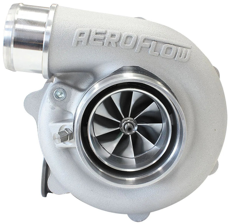 Aeroflow Boosted B5455 .83 Reverse Rotation Turbocharger 660HP - Natural Cast Finish
