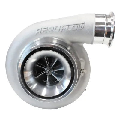 Aeroflow Boosted 7575 1.10 T4 Twin Entry V-Band Outlet - Natural (BB S475)
