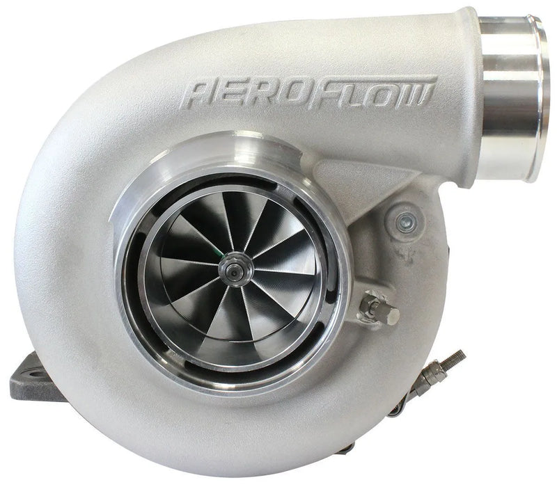 Aeroflow Boosted 7375 T4 1.01 Turbocharger 1200HP - Natural Cast Finish