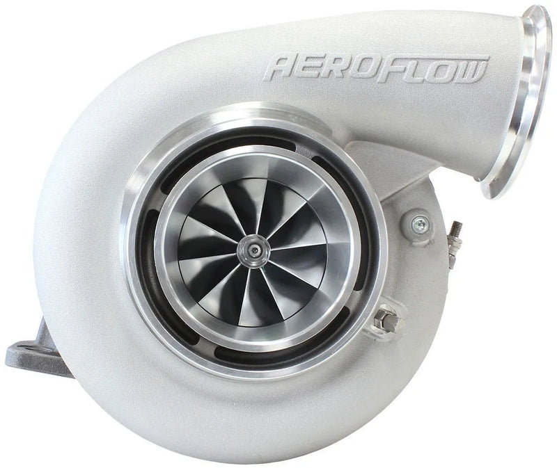 Aeroflow Boosted 7975 T4 1.25 Turbocharger 1450HP - Natural Cast Finish
