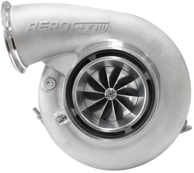 Aeroflow Boosted 7975 1.15 Reverse Rotation Turbocharger 1450HP - Natural Cast Finish