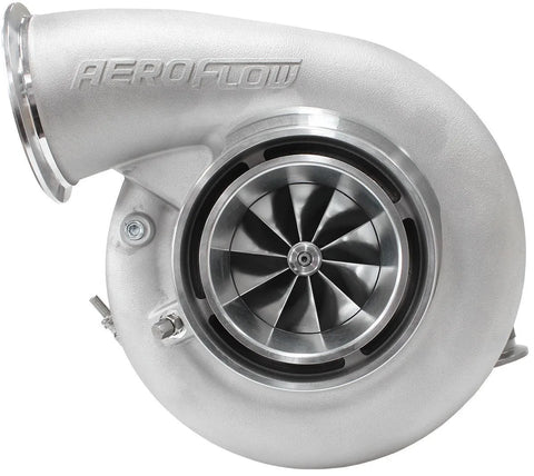 Aeroflow Boosted 7975 1.28 Reverse Rotation Turbocharger 1450HP - Natural Cast Finish