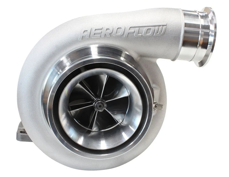 Aeroflow AF8005-6011 BOOSTED 8888 T6 1.32 Turbocharger 1600HP - Natural Cast Finish