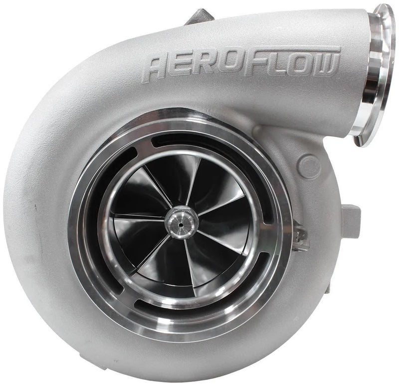 Aeroflow Boosted 106102 T6 1.24 Turbocharger 2850HP - Natural Cast Finish