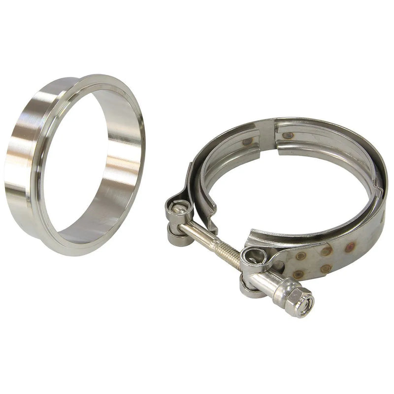 Aeroflow Stainless Boosted V-Band Kit to Suit Boosted Turbos GT30/GT35