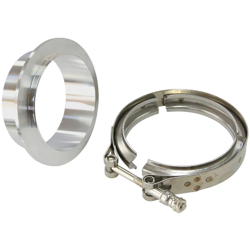 Aeroflow 3.23" Boosted V-Band Kit to Suit Compressor Outlet Flange