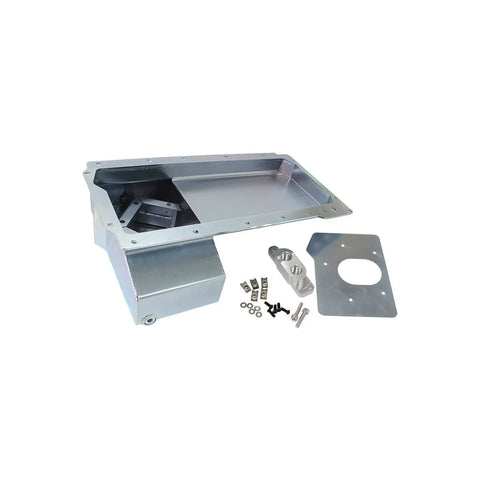 Aeroflow Fabricated Oil Pan (LS Chevorlet) Front Sump — fits Chevrolet Camaro Gen 4
