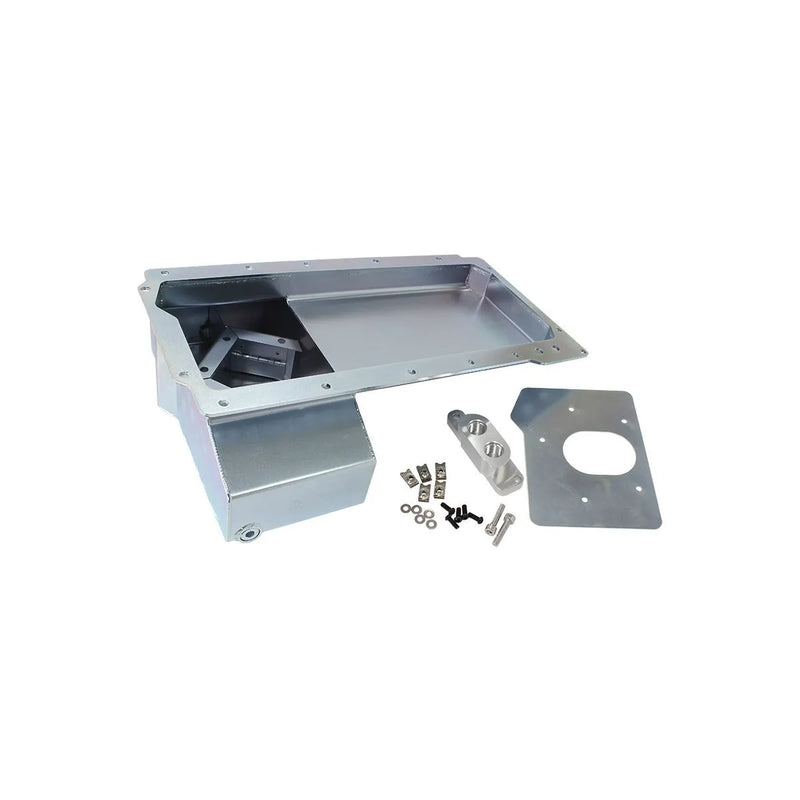 Aeroflow Fabricated Oil Pan (LS Chevorlet) Front Sump — fits Chevrolet Camaro Gen 4