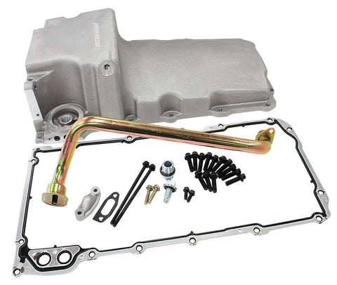 Aeroflow Cast Aluminium Conversion Rear Sump Oil Pan — fits Chevrolet Camaro Gen 4