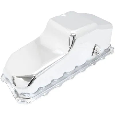 Aeroflow Standard Replacement Oil Pan (Commodore VB-VT) - Chrome Finish — fits Holden Commodore