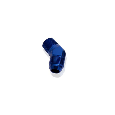 Aeroflow AF823-04-04X 45 Deg 1/4" NPT Male to -4AN