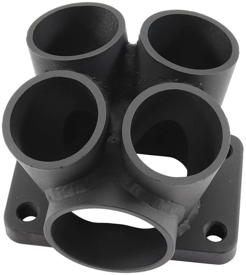 Aeroflow 4 into 1 Round Turbo Merge Collector - T3 Single Entry Flange