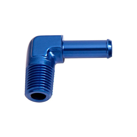Aeroflow AF842-08-06X 90 Deg 1/2" NPT Male To 3/8" Barb
