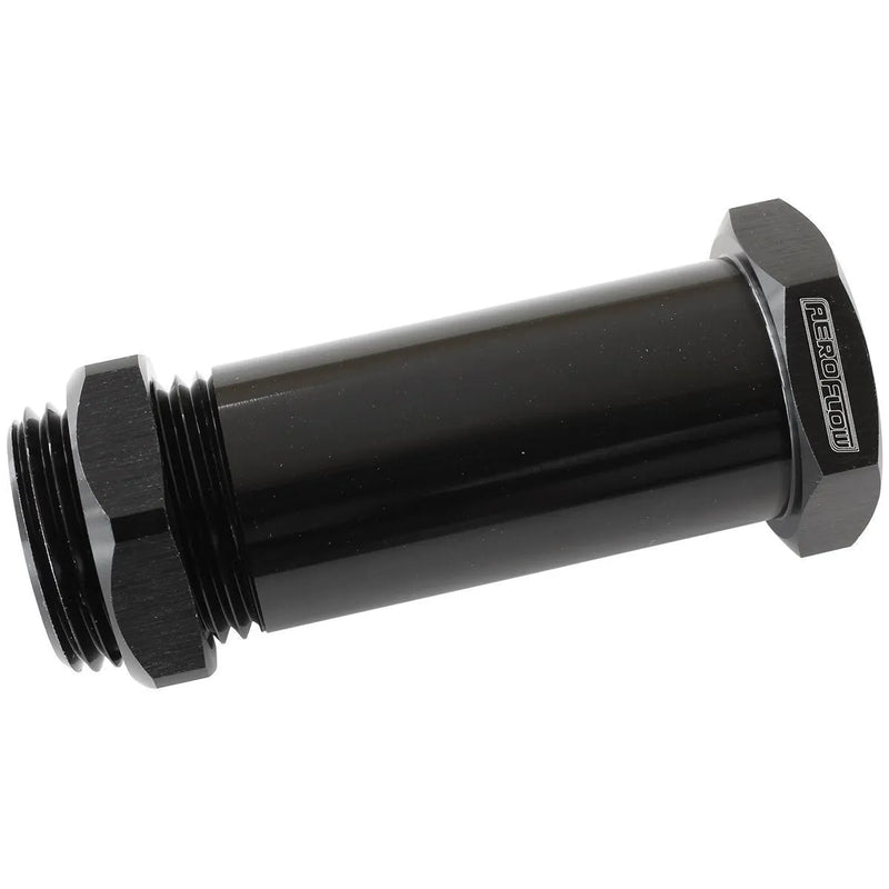 Aeroflow AF877-08BLK Through Frame Bulkhead with 2 x -8