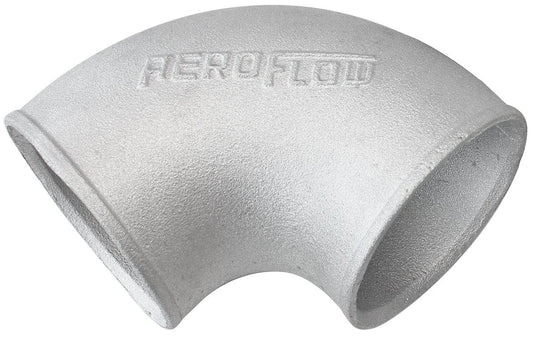 Aeroflow Tight Radius Cast Elbow Aluminium Natural Finish AF8803 Various Sizes