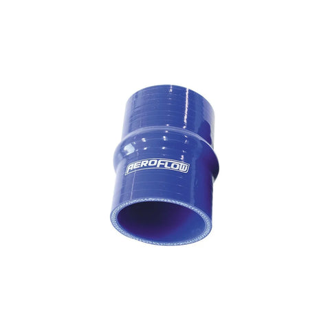 Aeroflow Straight Silicone Hose Coupler - Blue - 100mm Long 102mm