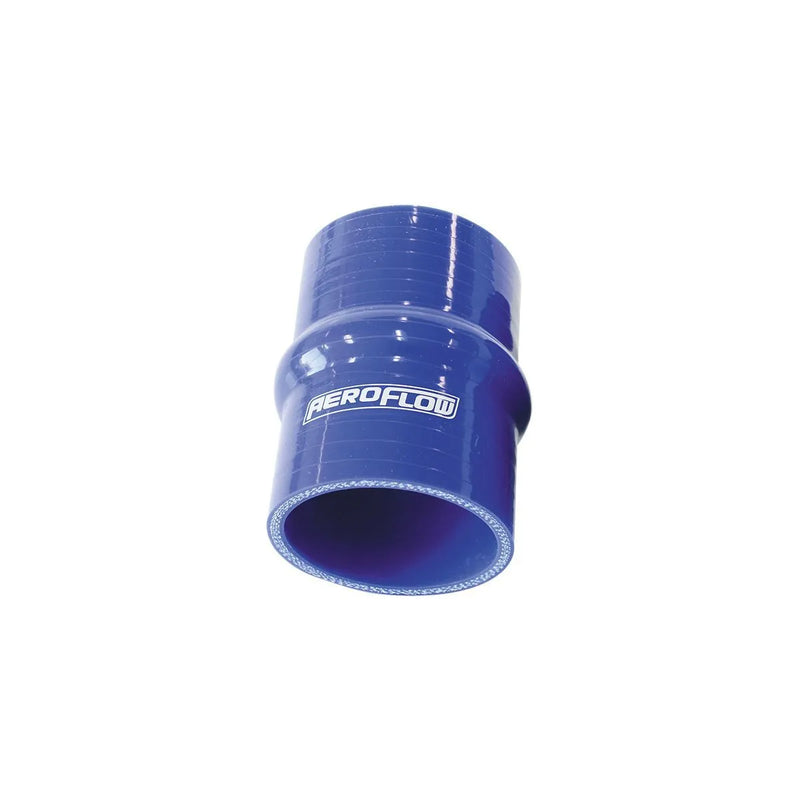 Aeroflow Straight Silicone Hose Coupler - Blue - 100mm Long 102mm