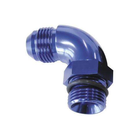 Aeroflow AF903-03X 90 Deg -3ORB To -3AN Full Flow Adapter