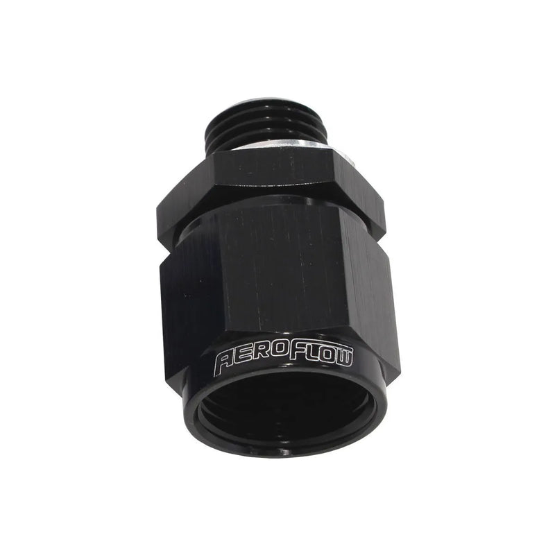 Aeroflow AF906-08-M14BLK M14 x 1.5 to -8 Female Swivel