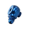 Aeroflow AF909-06-08X 90 Deg Low Profile -8ORB to -6AN