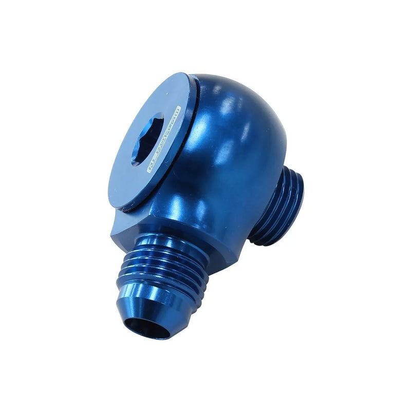 Aeroflow AF909-06-10X 90 Deg Low Profile -10ORB to -6AN